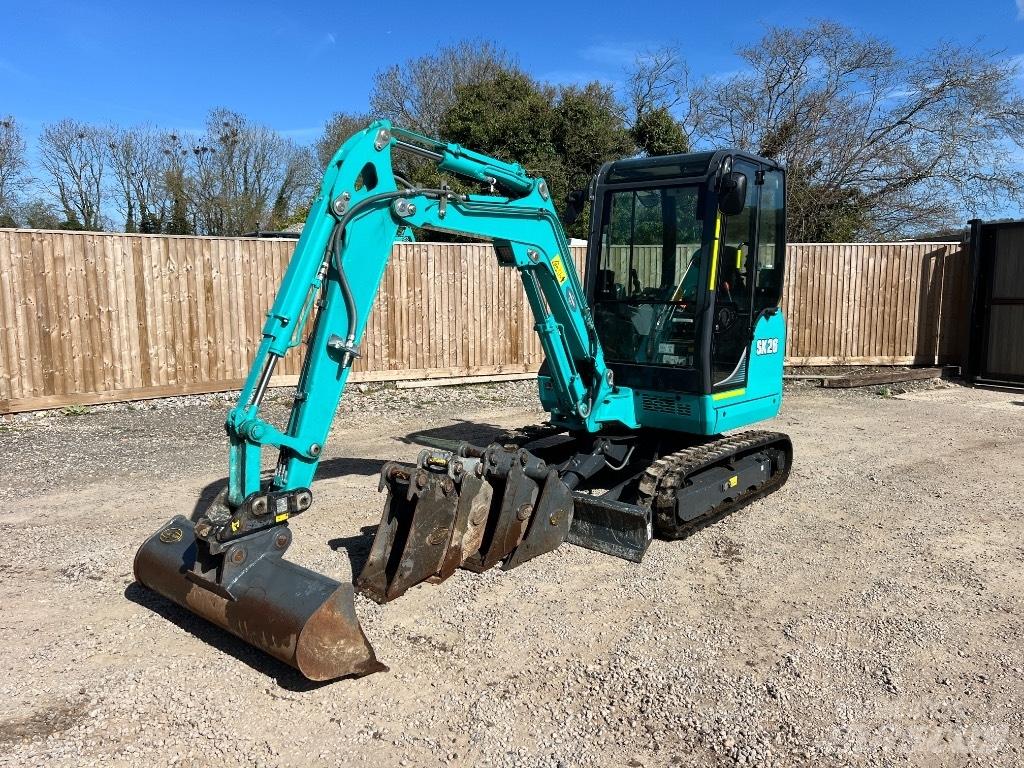 Kobelco SK 26 1E Miniekskavaatorid < 7 t