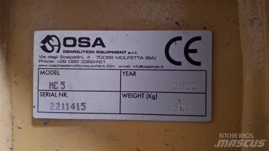 OSA MC5 Ehituspurustid