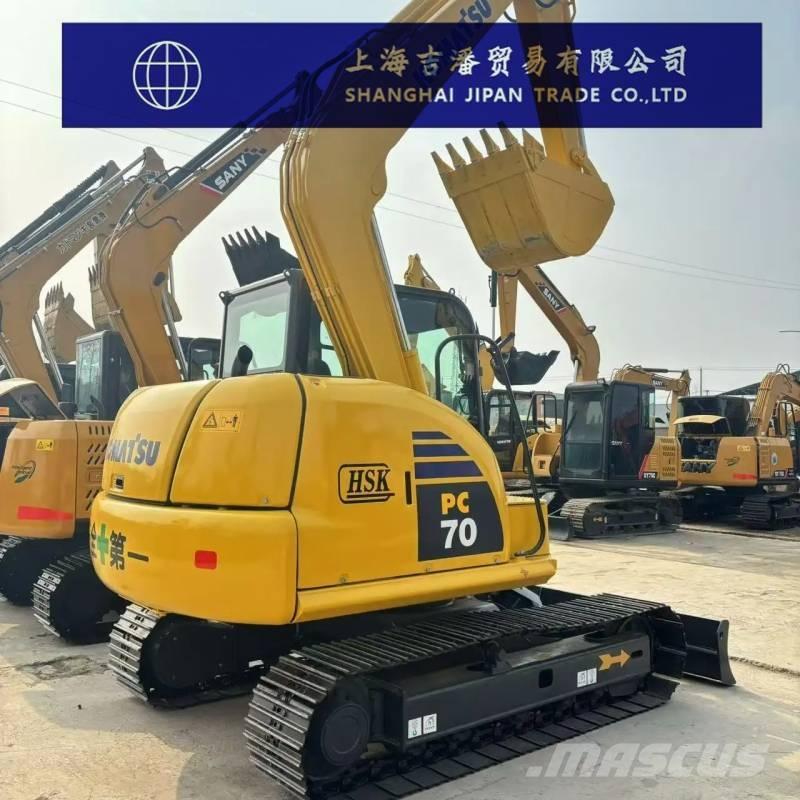 Komatsu PC 70 Roomikekskavaatorid