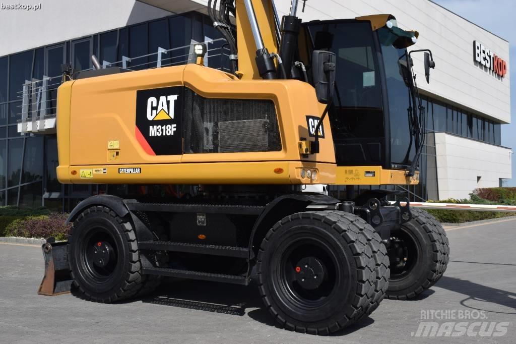 CAT M 318 F Ratasekskavaatorid