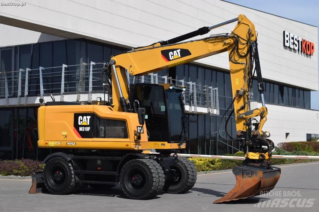 CAT M 318 F Ratasekskavaatorid