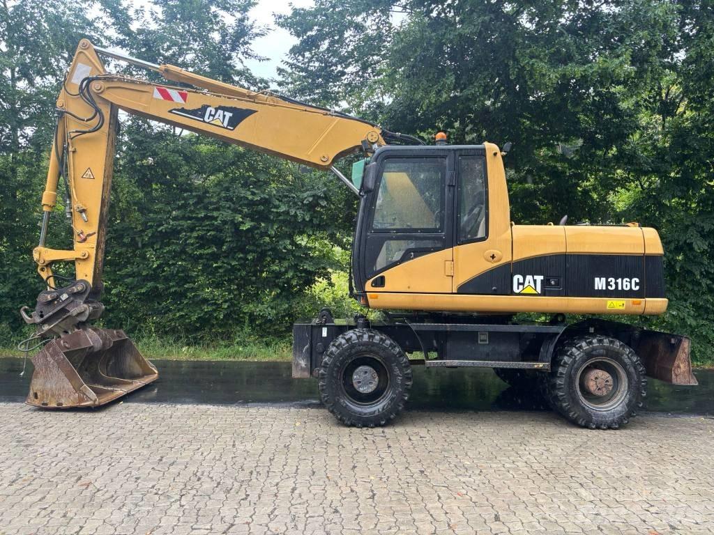 CAT M 316 C Ratasekskavaatorid