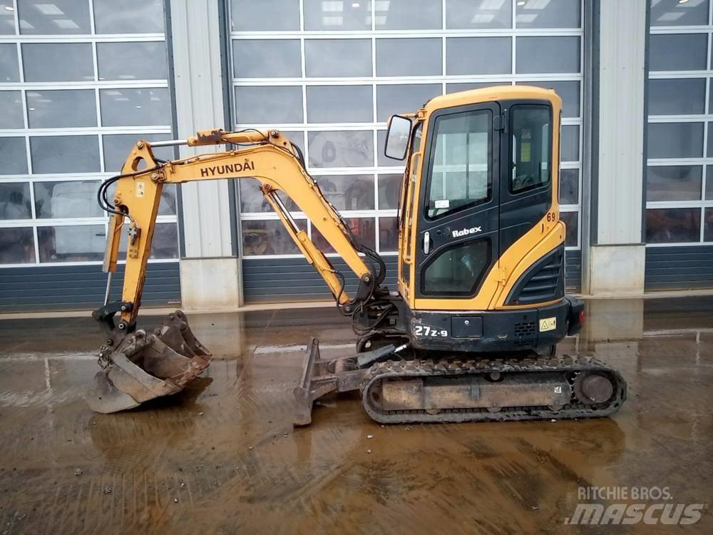 Hyundai Robex 27Z-9 Miniekskavaatorid < 7 t