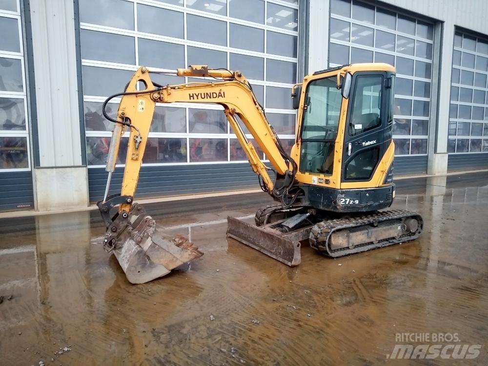 Hyundai Robex 27Z-9 Miniekskavaatorid < 7 t