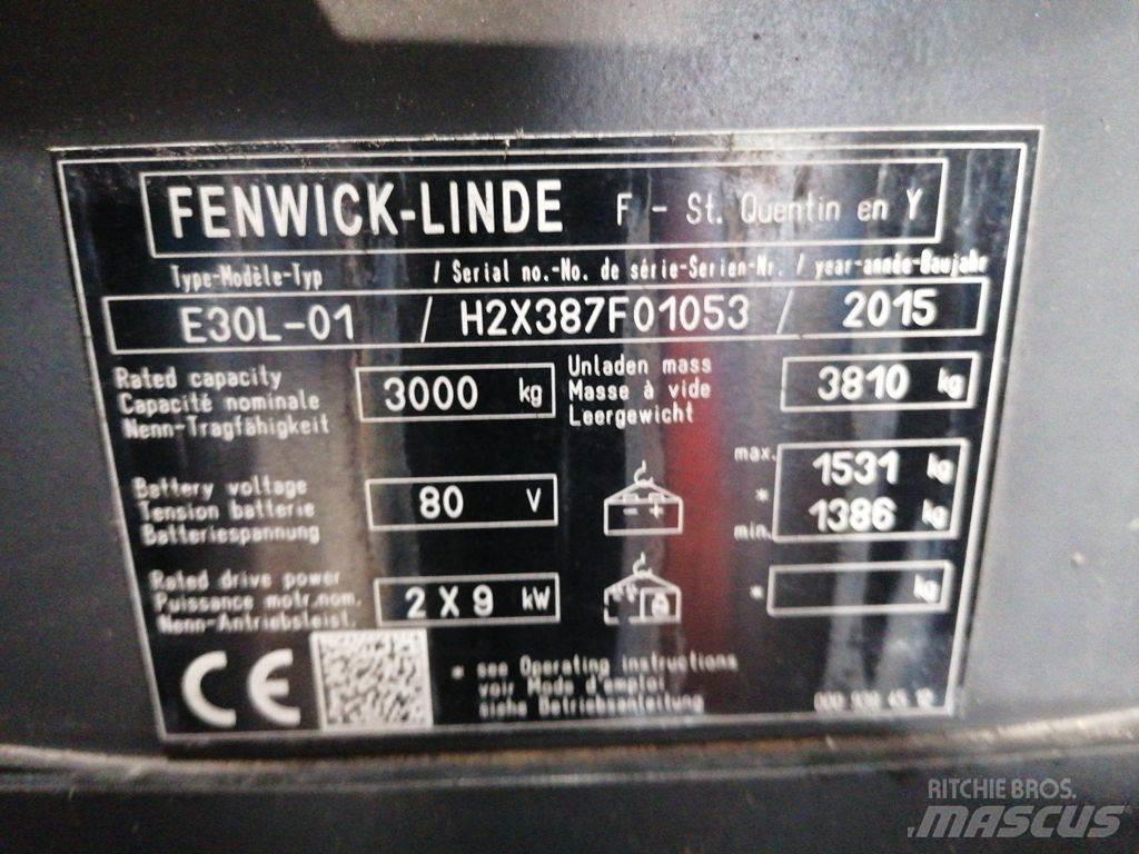 Linde E30L-01 Elektritõstukid