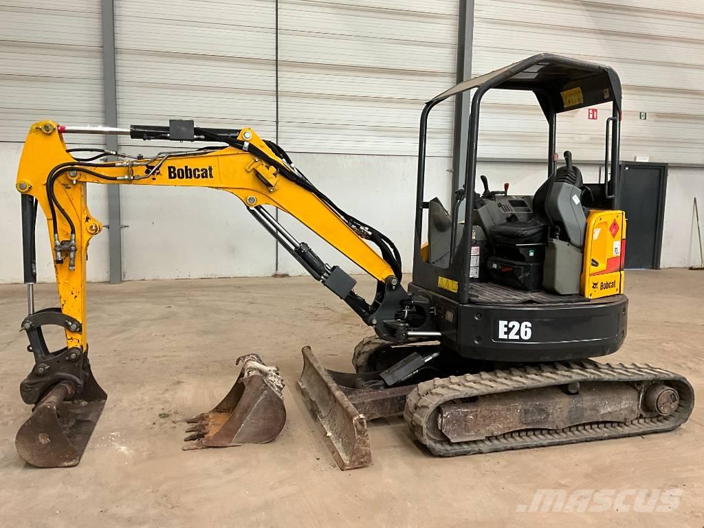 Bobcat E 26 Miniekskavaatorid < 7 t