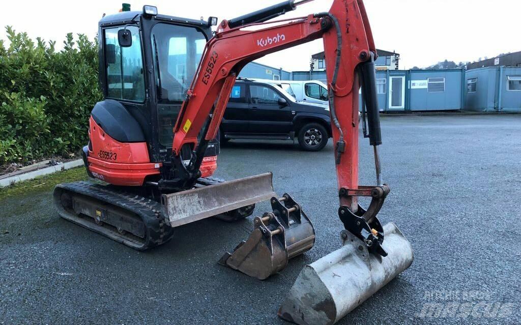 Kubota u25 U25 Miniekskavaatorid < 7 t