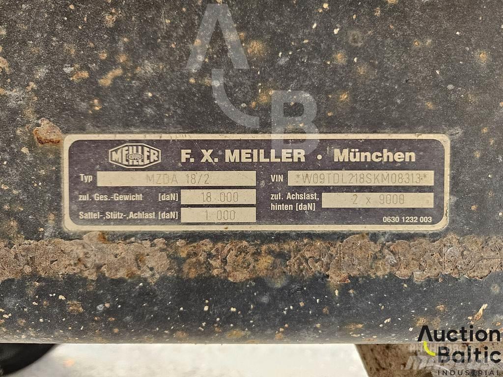 Meiller MZDA 18/2 Tentpoolhaagised