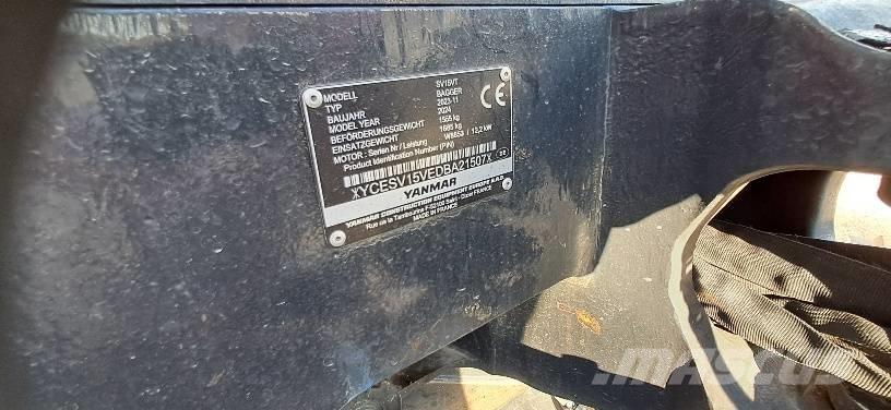 Yanmar SV 15 Miniekskavaatorid < 7 t