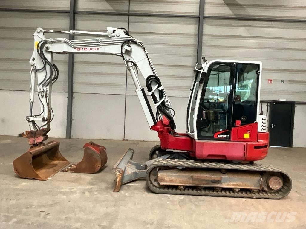 Takeuchi TB 280 FR Väikeekskavaatorid 7t-12t
