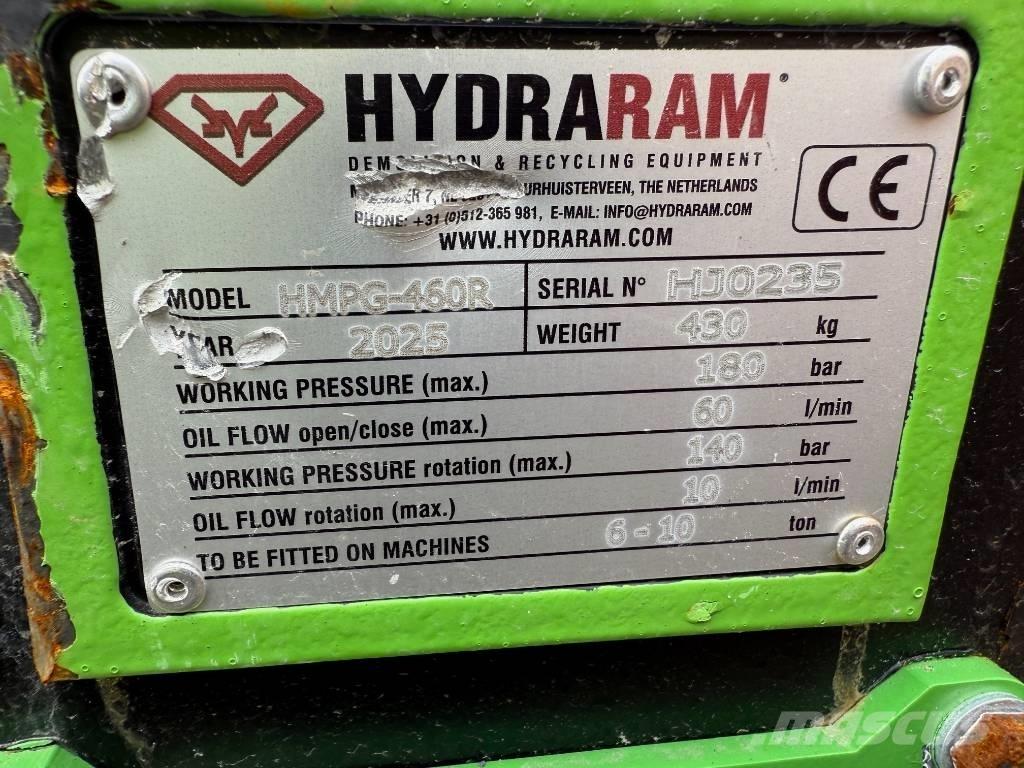 Hydraram HMPG-460R Haaratsid