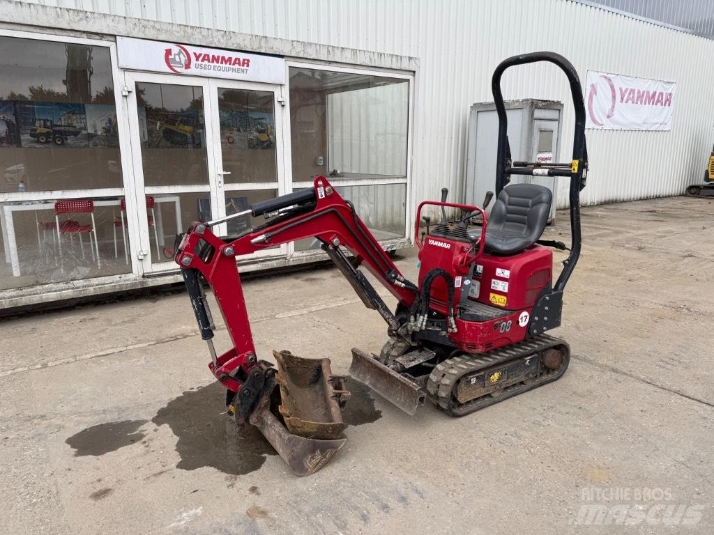 Yanmar SV08 (1D879) Miniekskavaatorid < 7 t