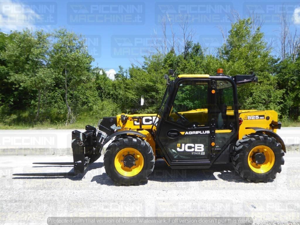 JCB 525-60 Agri Plus Teleskooplaadurid