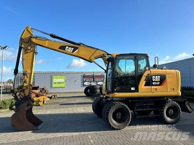 CAT M 314 F Ratasekskavaatorid