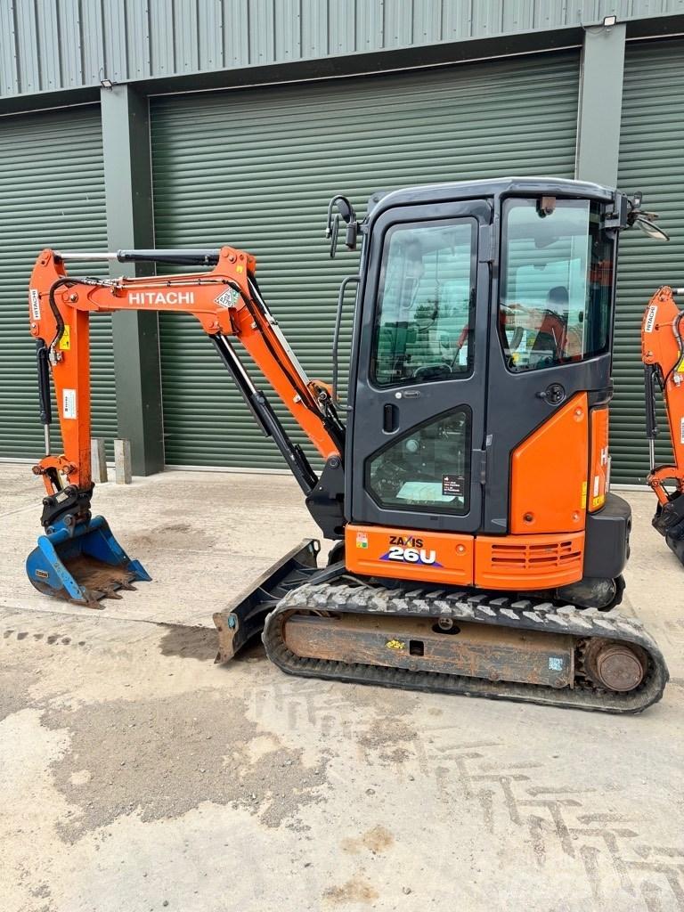 Hitachi ZX 26 U-6 CR Miniekskavaatorid < 7 t