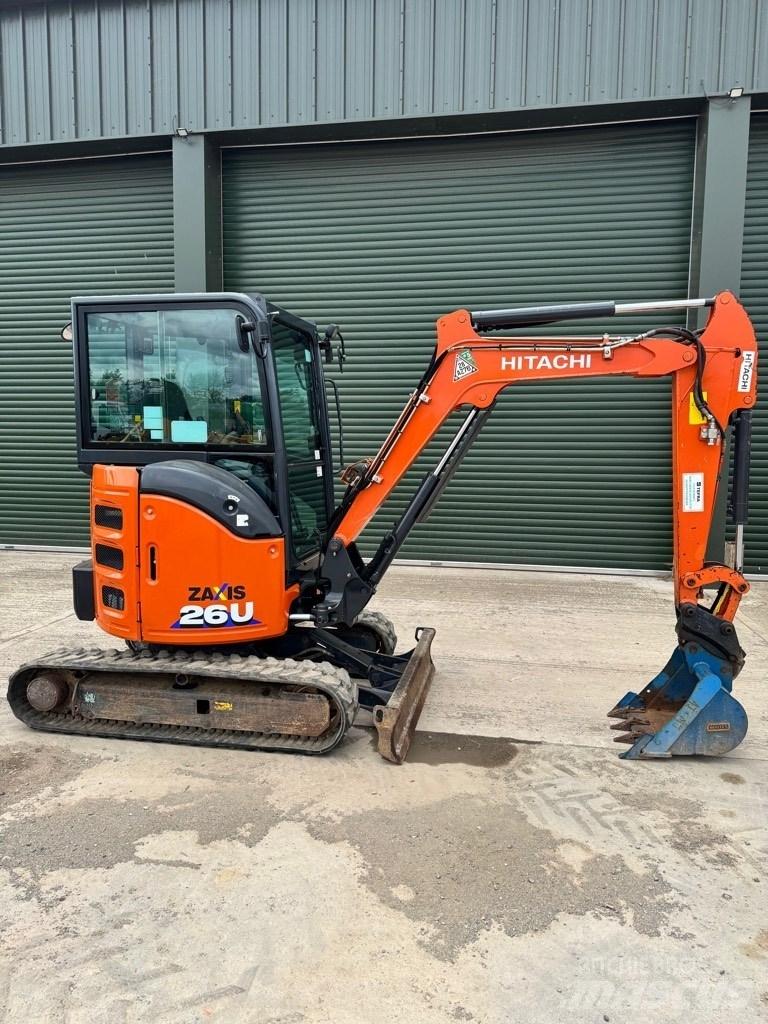 Hitachi ZX 26 U-6 CR Miniekskavaatorid < 7 t