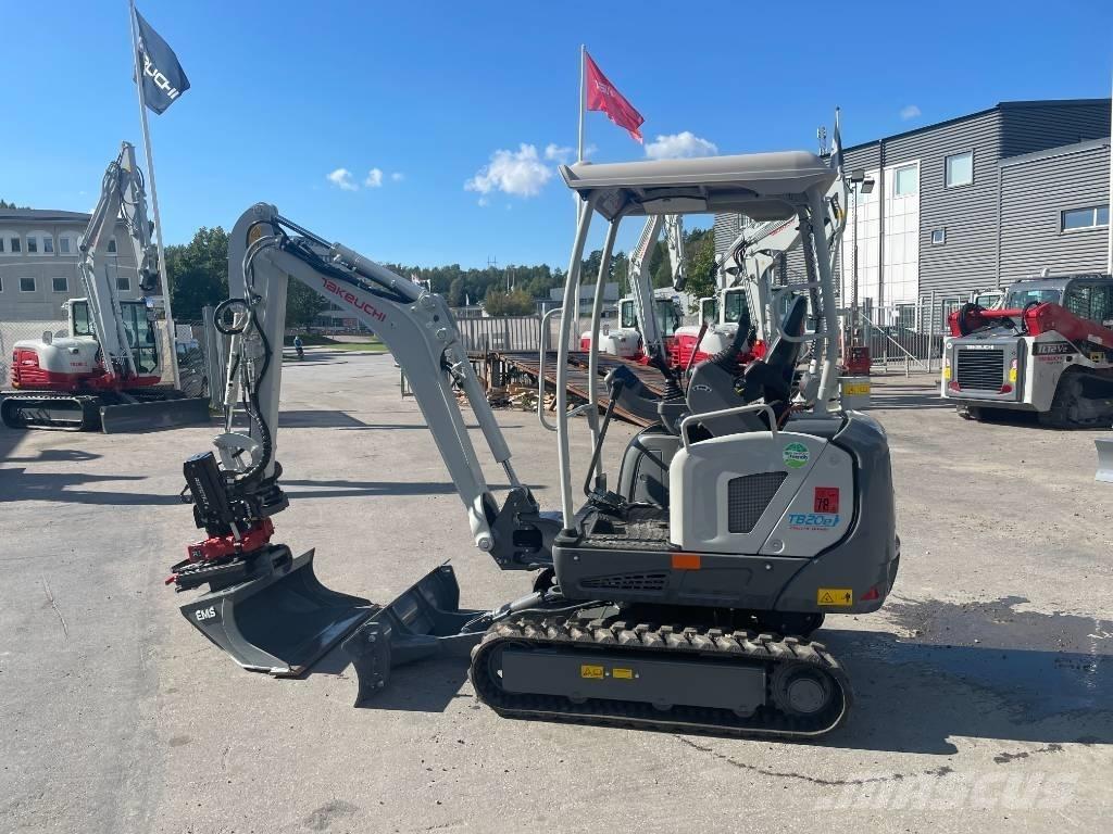 Takeuchi TB 20 E Miniekskavaatorid < 7 t