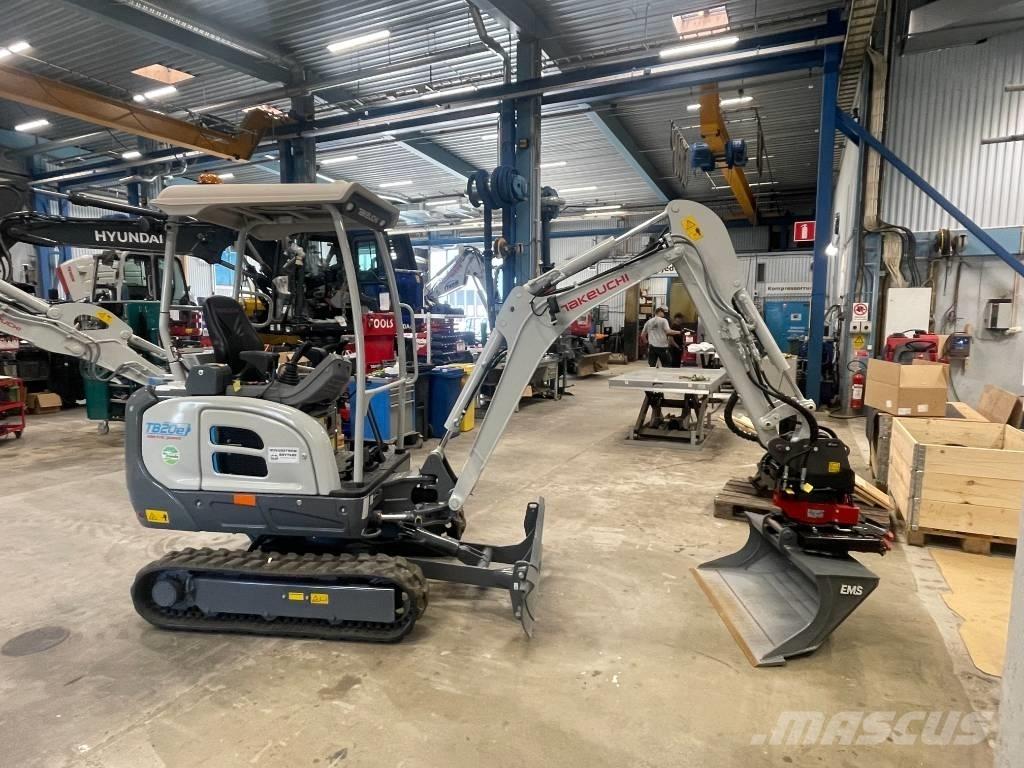 Takeuchi TB 20 E Miniekskavaatorid < 7 t