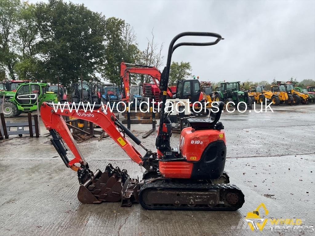 Kubota U 10-3 Miniekskavaatorid < 7 t