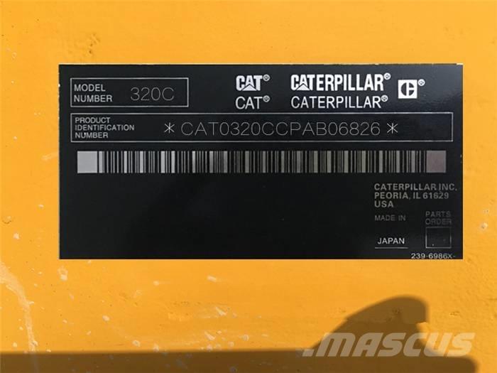 CAT 320 C L Roomikekskavaatorid