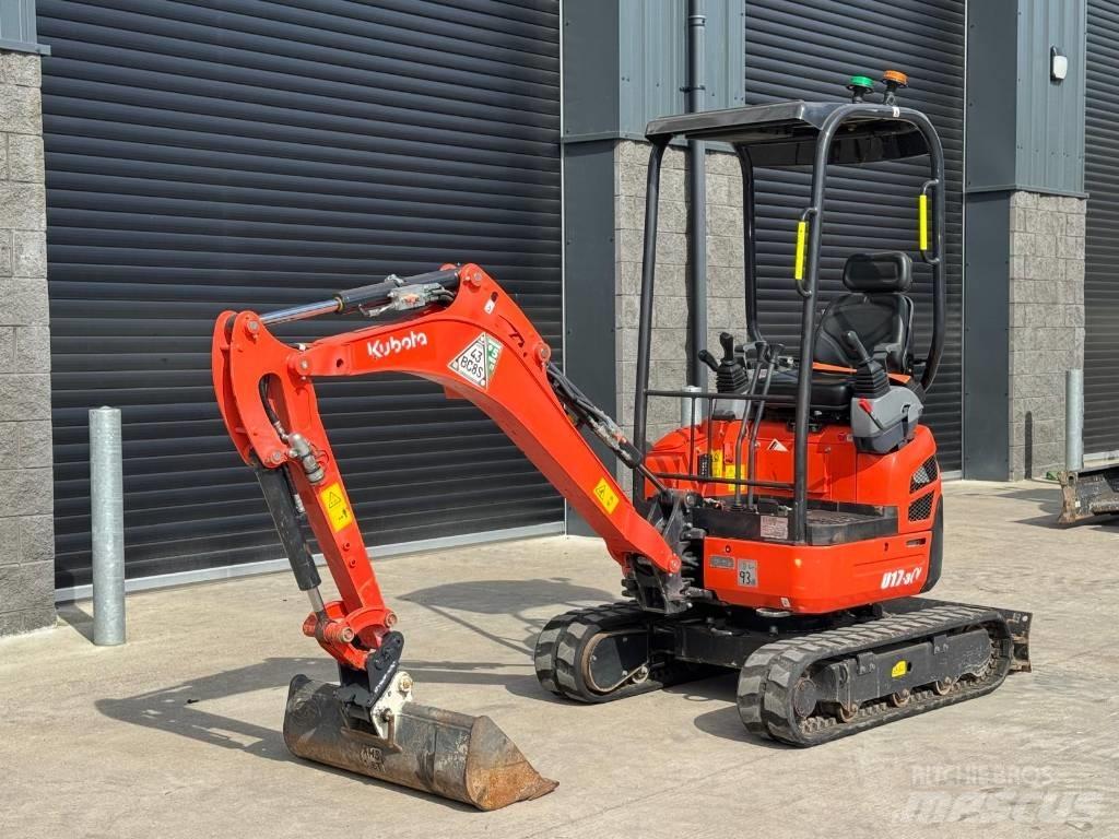 Kubota U 17-3a Miniekskavaatorid < 7 t