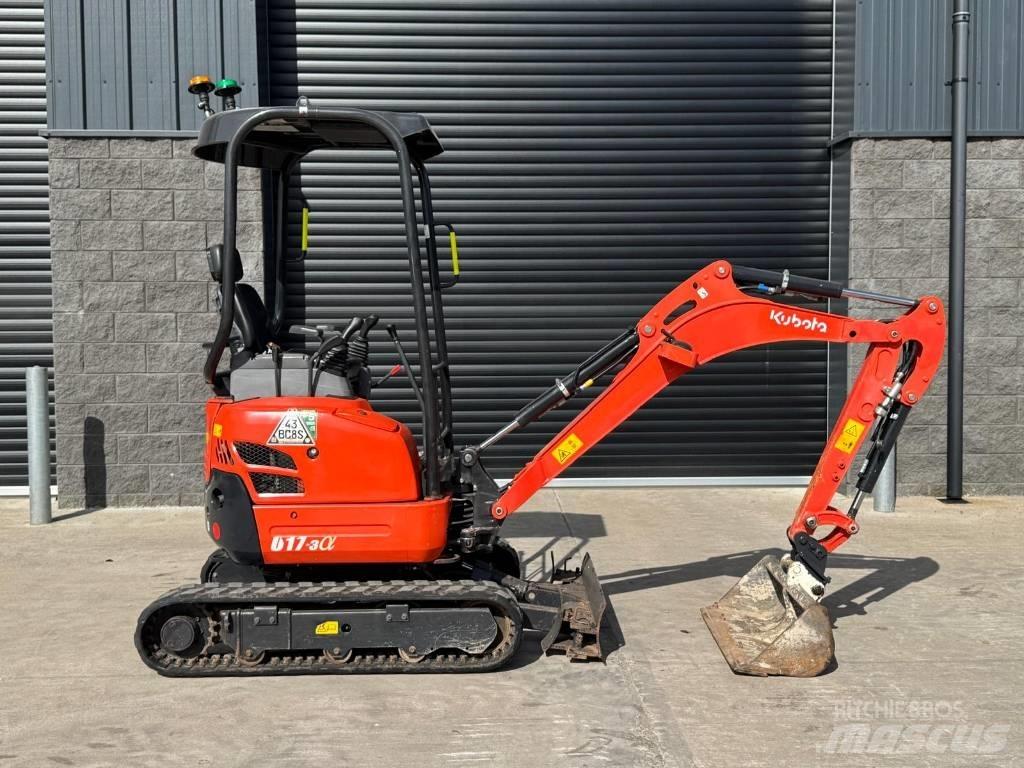 Kubota U 17-3a Miniekskavaatorid < 7 t