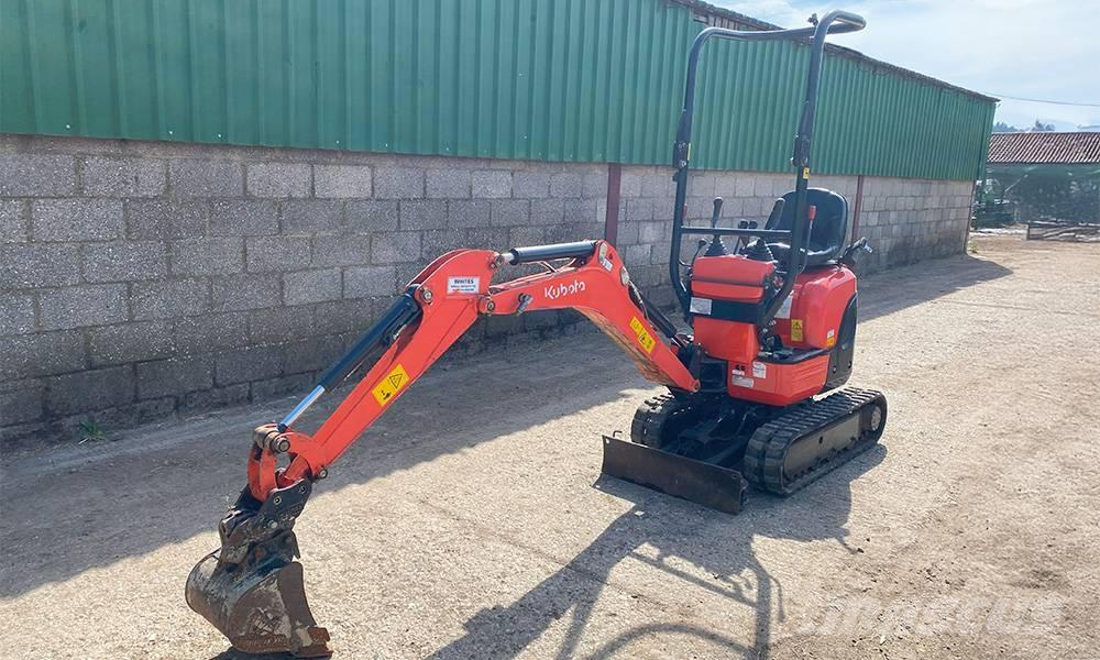 Kubota K 008-3 Miniekskavaatorid < 7 t