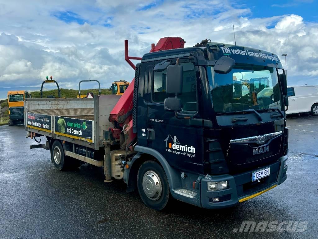 MAN TGL 12.250 Kraanaga veokid