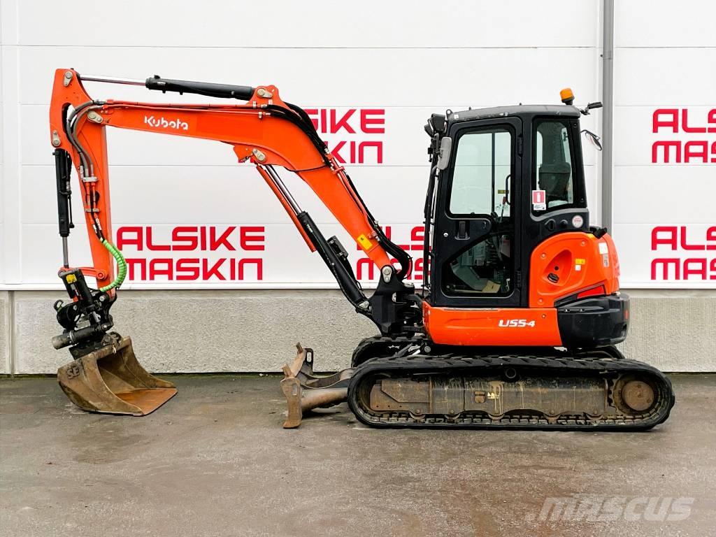 Kubota U 55-4 Miniekskavaatorid < 7 t