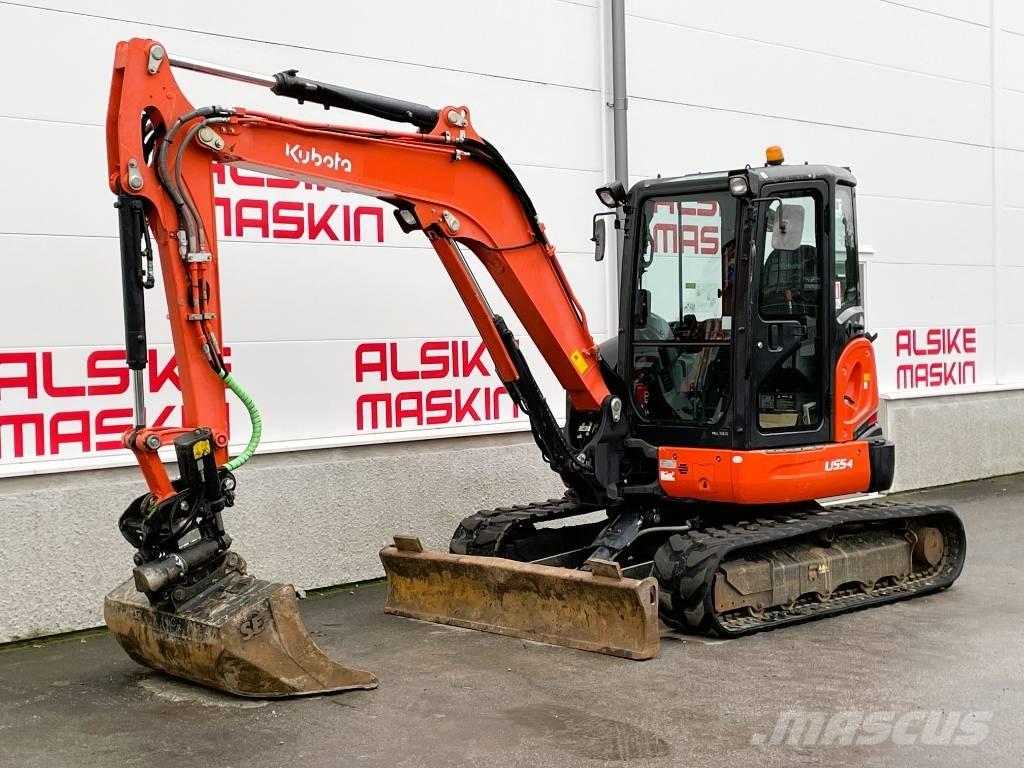 Kubota U 55-4 Miniekskavaatorid < 7 t