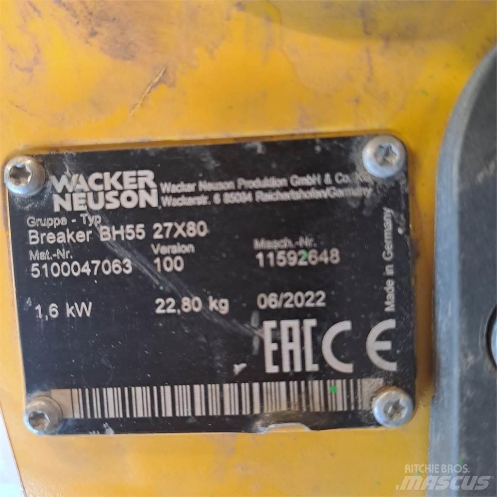 Wacker Neuson BH55 Vibroplaadid