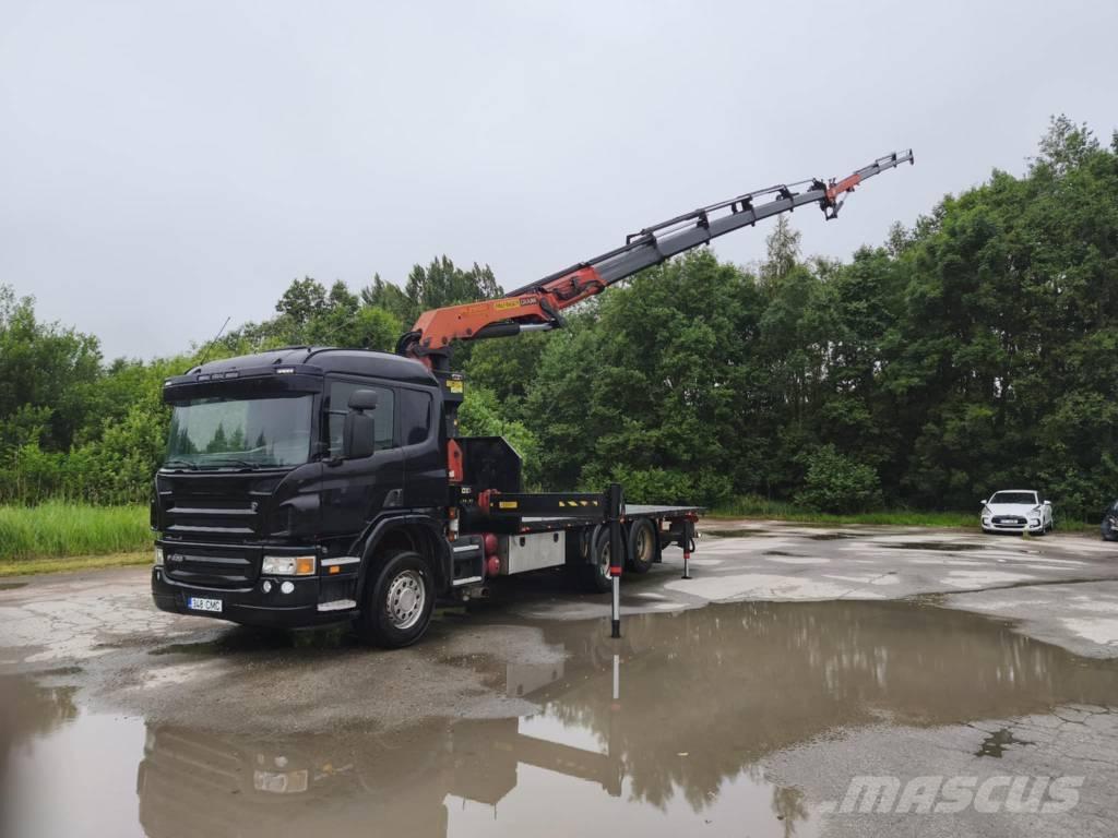 Scania P 420 Kraanaga veokid
