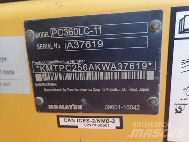Komatsu PC360 LC-11 Roomikekskavaatorid