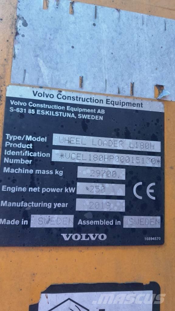 Volvo L 180 H Rataslaadurid