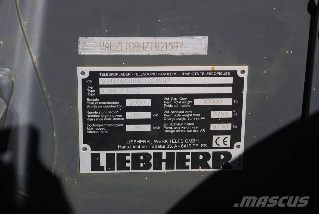 Liebherr T 55-7s Teleskooplaadurid