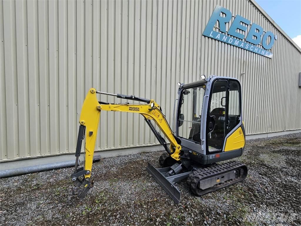 Wacker ET 18 Miniekskavaatorid < 7 t