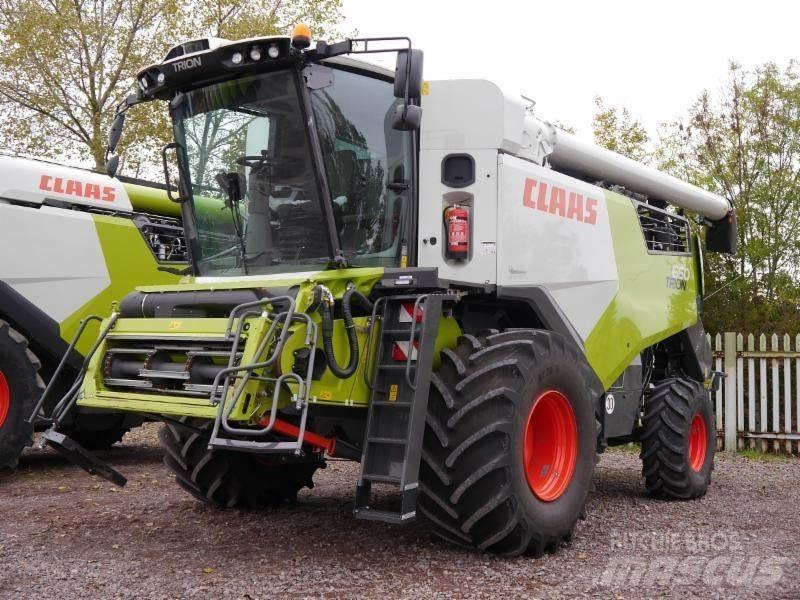 CLAAS TRION 660 Teraviljakombainid