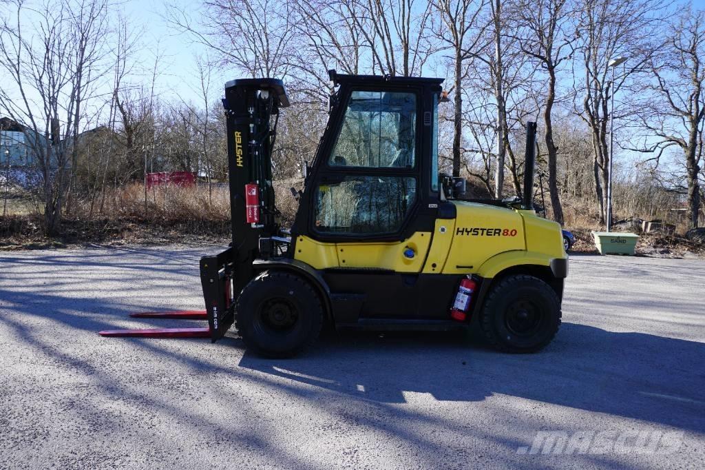 Hyster H8.0FT Diiseltõstukid