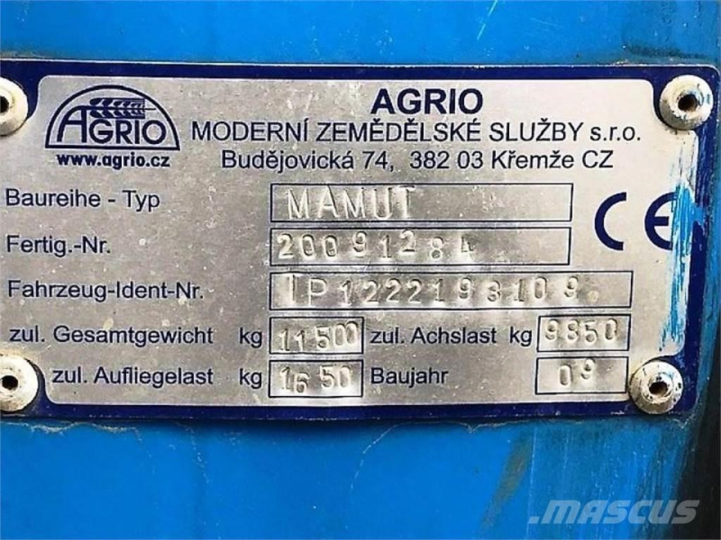 Agrio MAMUT 6036 Haagispritsid