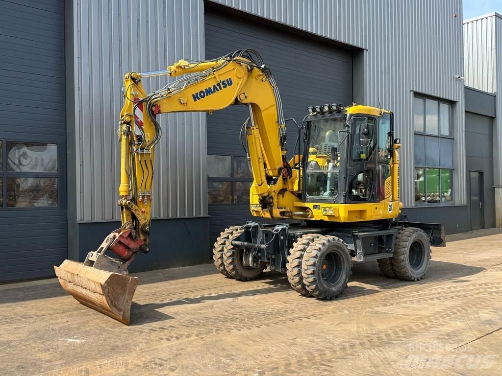 Komatsu PW118MR-11 Ratasekskavaatorid