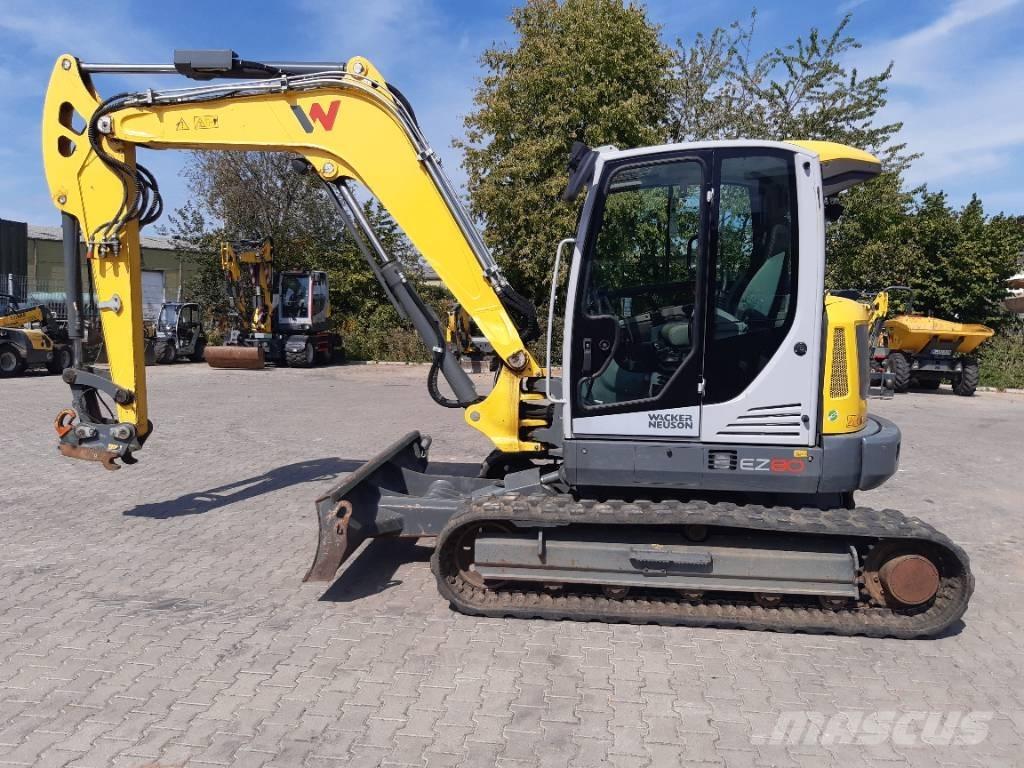 Wacker Neuson EZ80 Roomikekskavaatorid