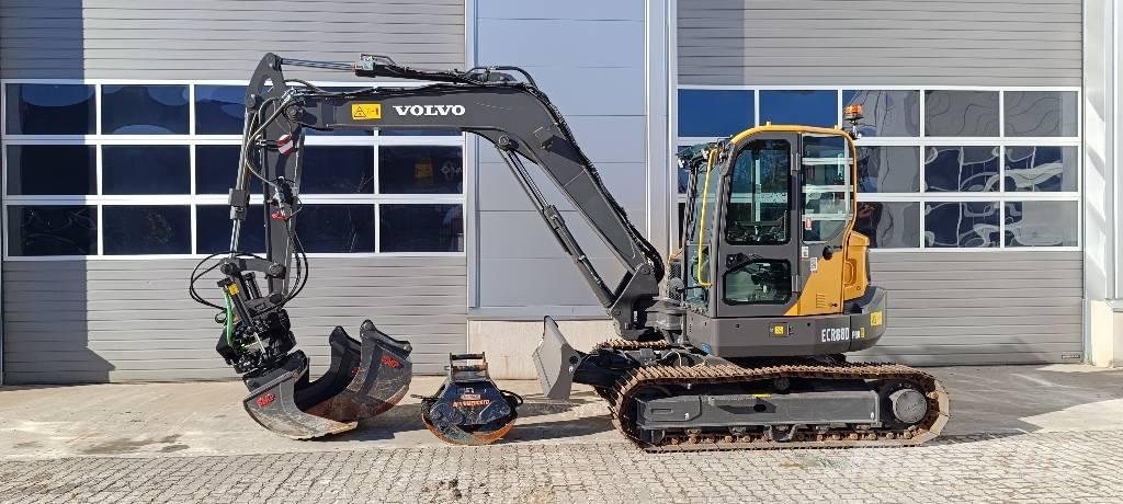 Volvo ECR88D Väikeekskavaatorid 7t-12t