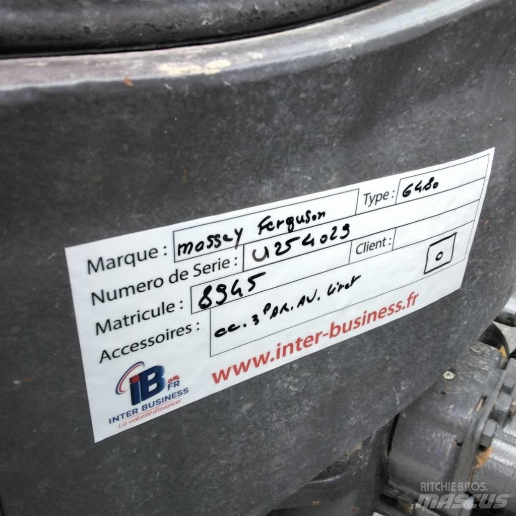 Massey Ferguson 6480 Traktorid