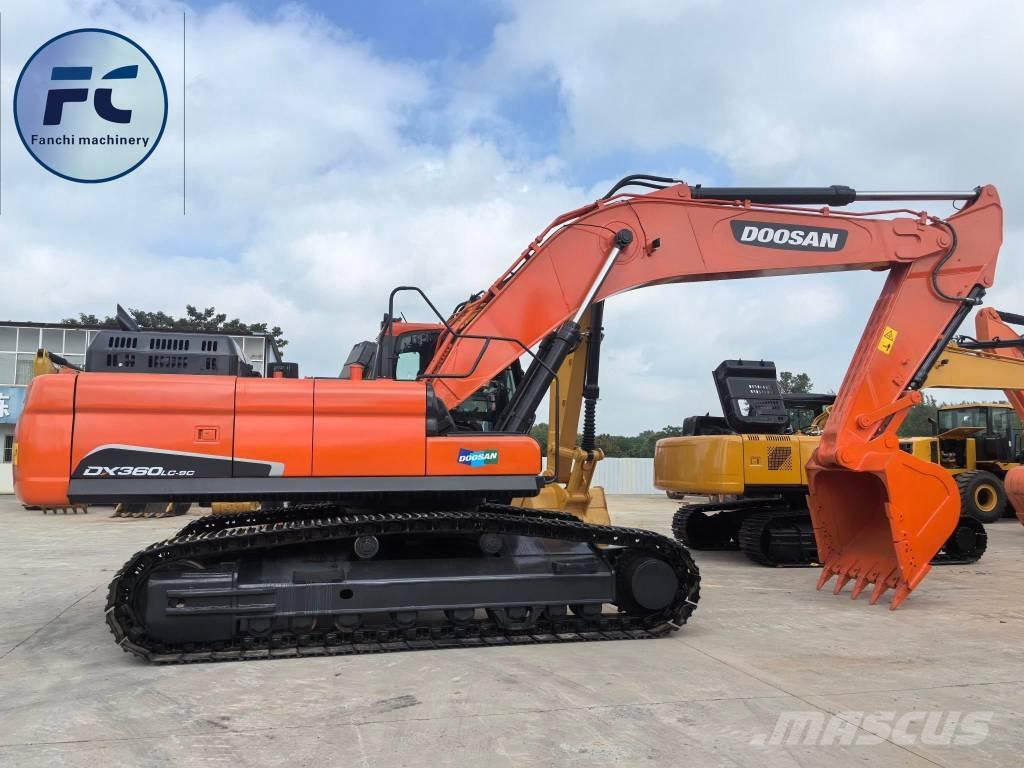 Doosan DX 360 LC Roomikekskavaatorid