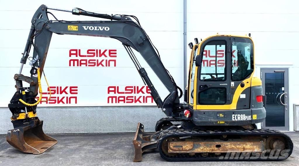 Volvo ECR 88 Väikeekskavaatorid 7t-12t