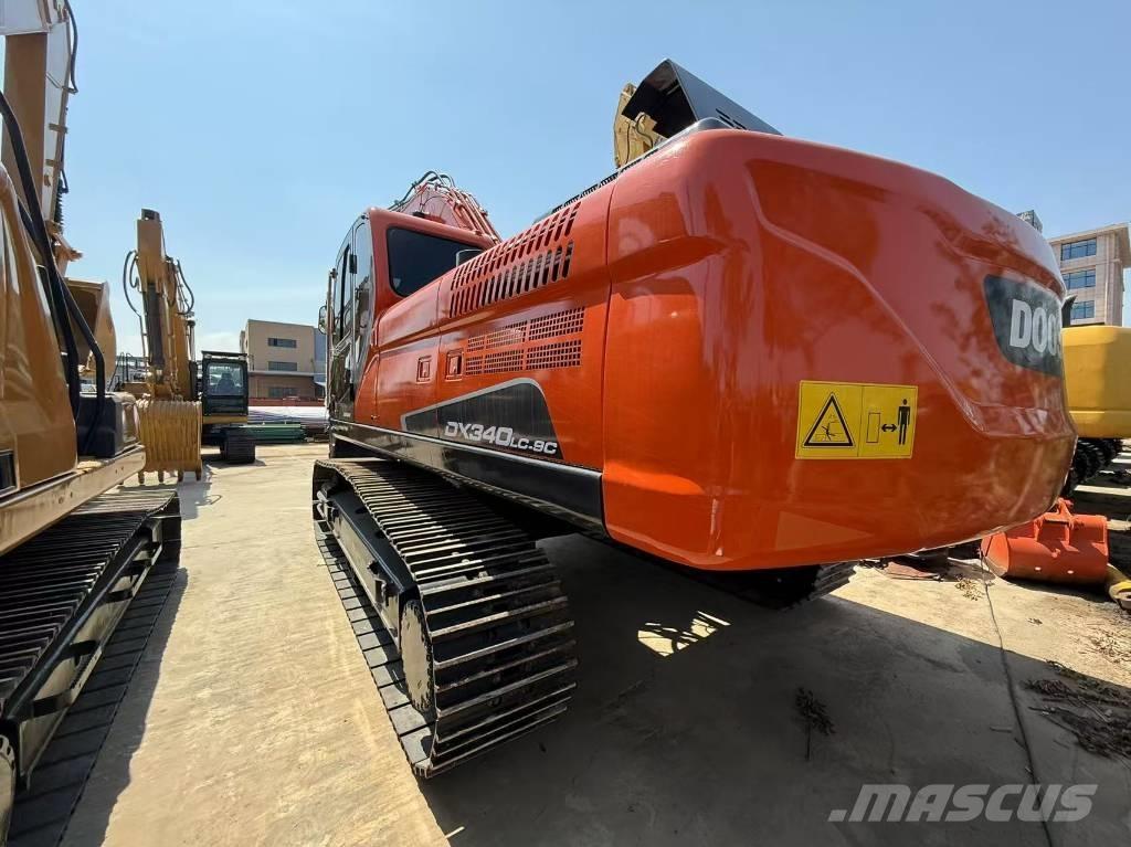 Doosan DX 340 Roomikekskavaatorid