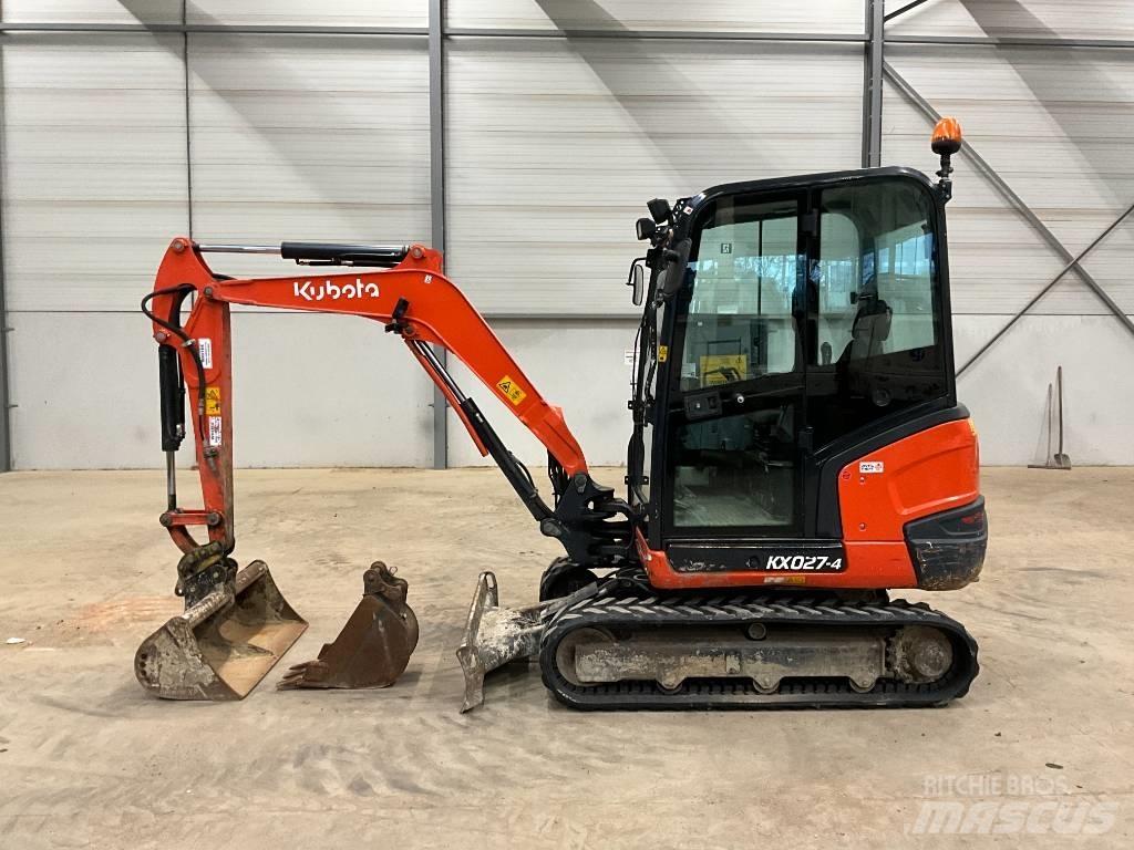 Kubota KX 027-4 Miniekskavaatorid < 7 t