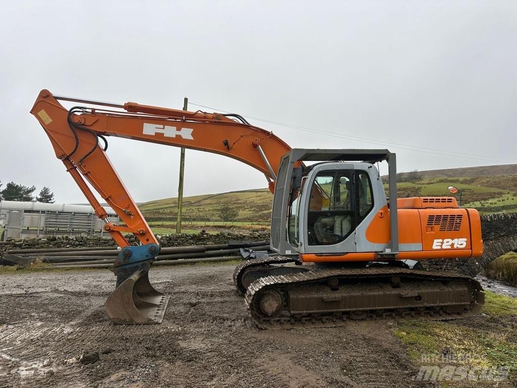 Fiat-Kobelco E215 Roomikekskavaatorid
