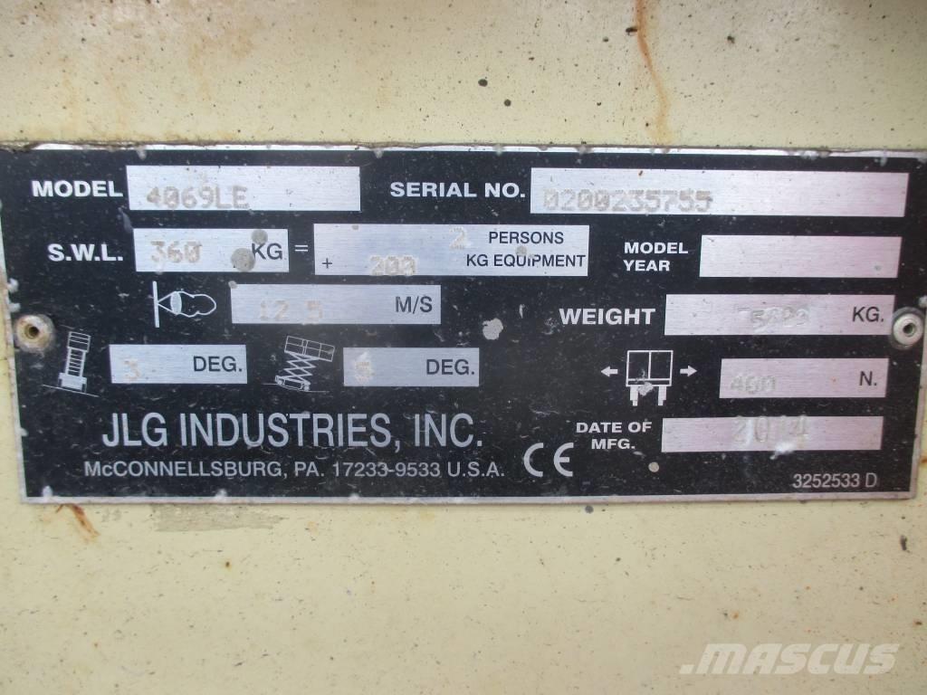JLG 4069 LE Käärtõstukid