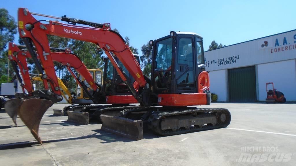 Kubota U 48-4 Miniekskavaatorid < 7 t